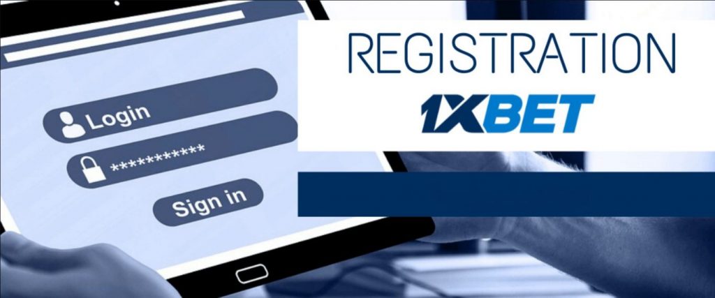 How to 1xBet register